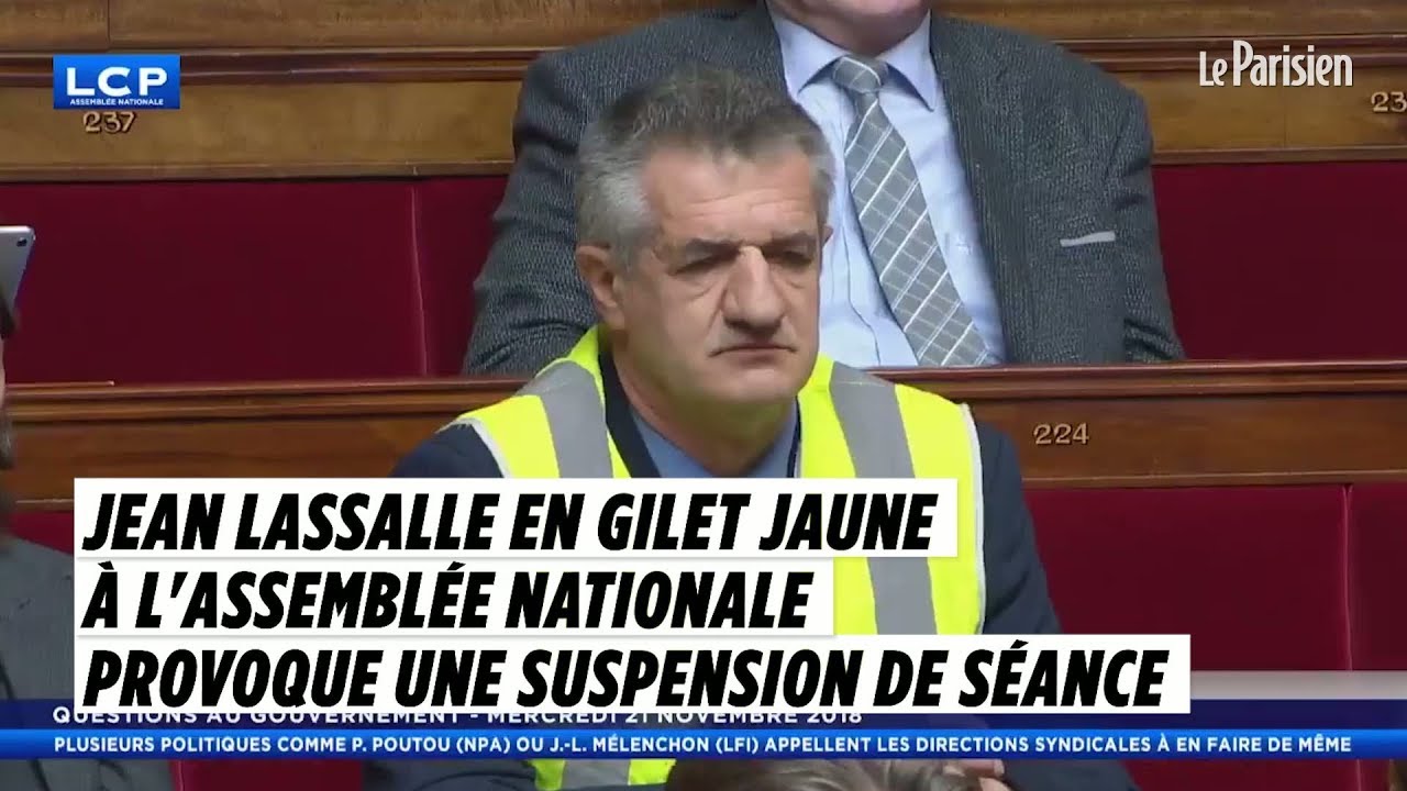 Jean Lassalle en gilet jaune Jean Lassalle en gilet jaune